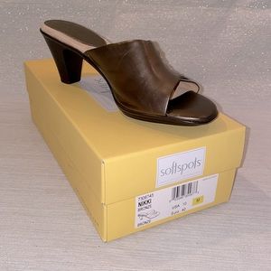 Softspots NIKKI Bronze slide, size 10